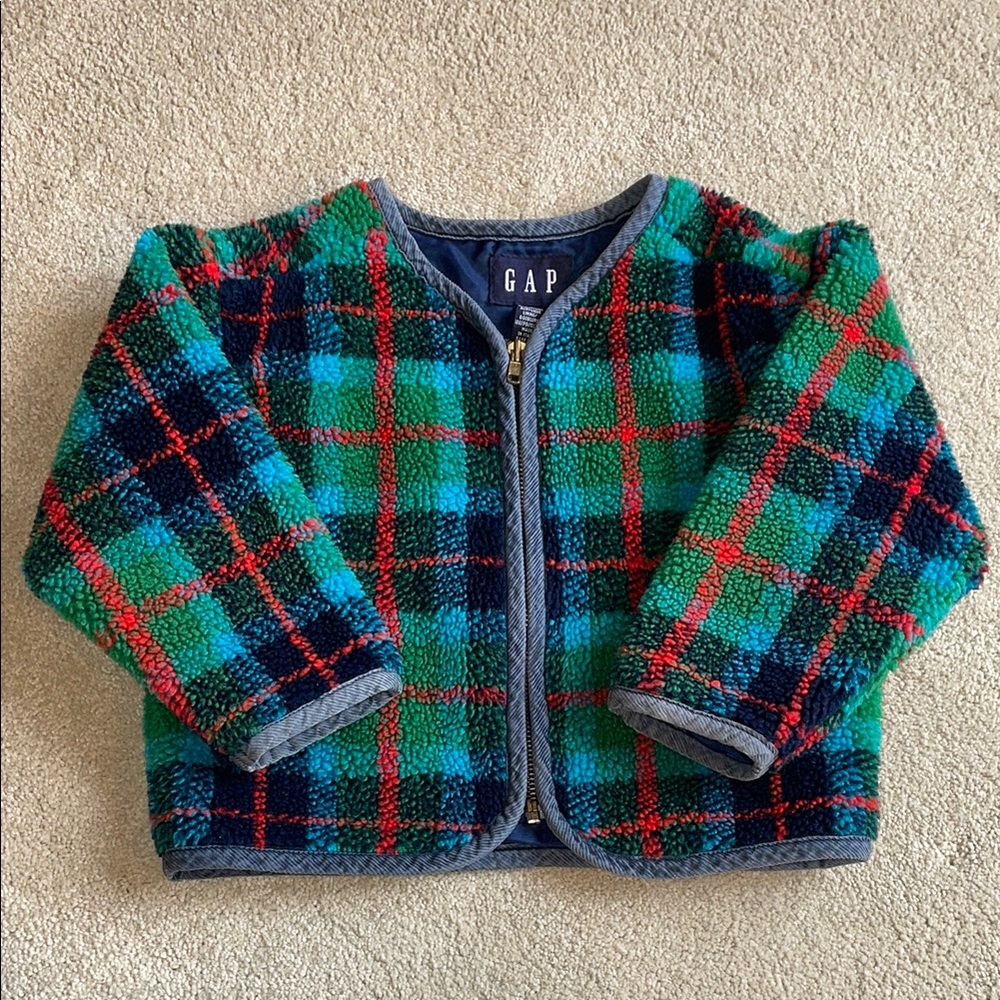 GAP Vintage Plaid Jacket